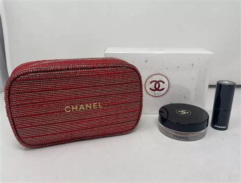 chanel cosmetics box|chanel tweed gift set 2022.